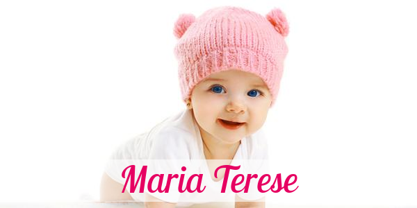 Namensbild von Maria Terese auf vorname.com
