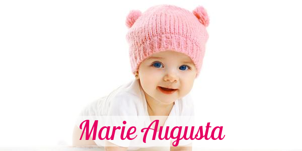 Namensbild von Marie Augusta auf vorname.com