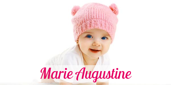 Namensbild von Marie Augustine auf vorname.com