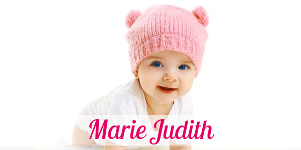 Namensbild von Marie Judith auf vorname.com