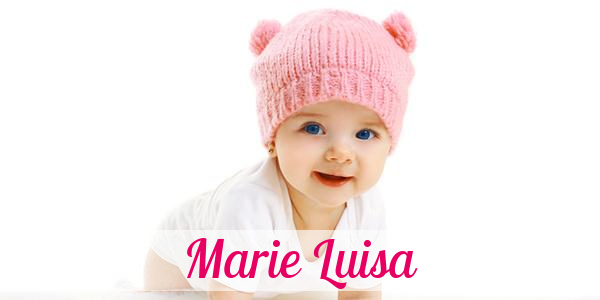 Namensbild von Marie Luisa auf vorname.com