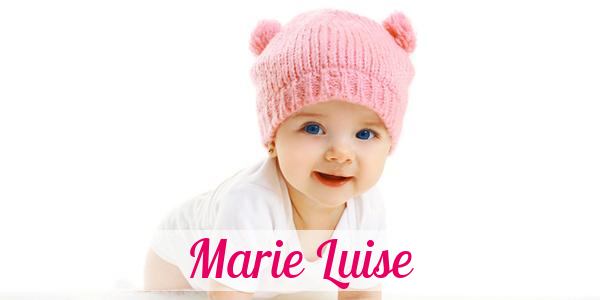 Namensbild von Marie Luise auf vorname.com