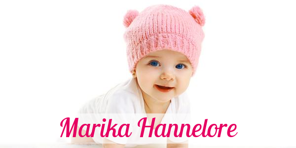 Namensbild von Marika Hannelore auf vorname.com