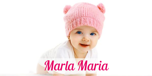 Namensbild von Marla Maria auf vorname.com