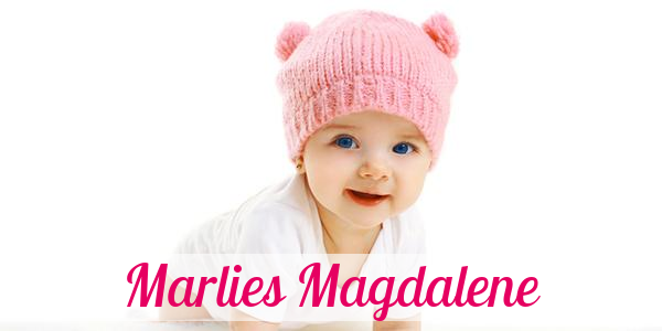Namensbild von Marlies Magdalene auf vorname.com