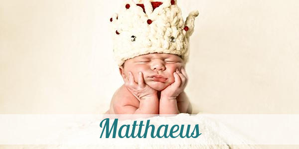 Namensbild von Matthäus auf vorname.com