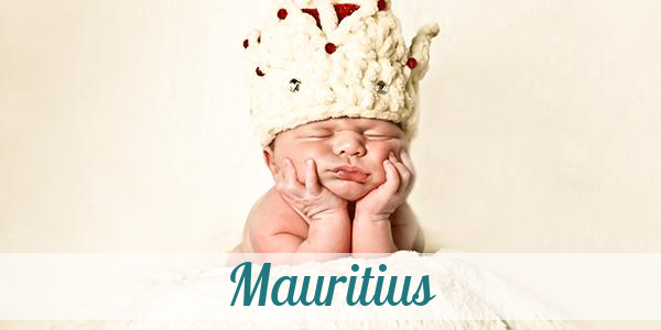 Namensbild von Mauritius auf vorname.com