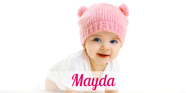 Namensbild von Mayda auf vorname.com