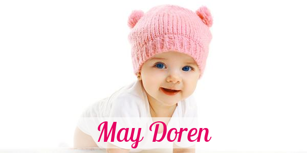 Namensbild von May Doren auf vorname.com