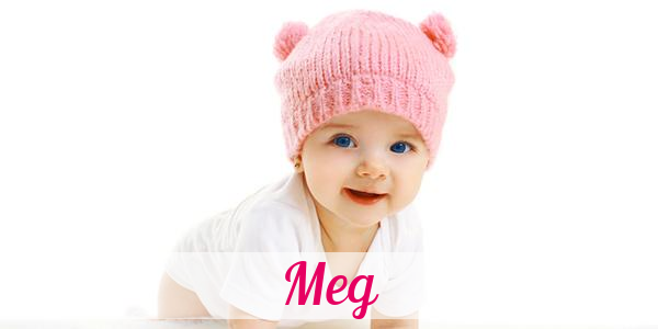 Namensbild von Meg auf vorname.com