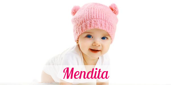 Namensbild von Mendita auf vorname.com