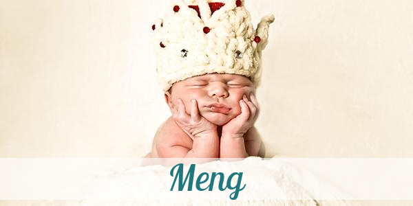 Namensbild von Meng auf vorname.com