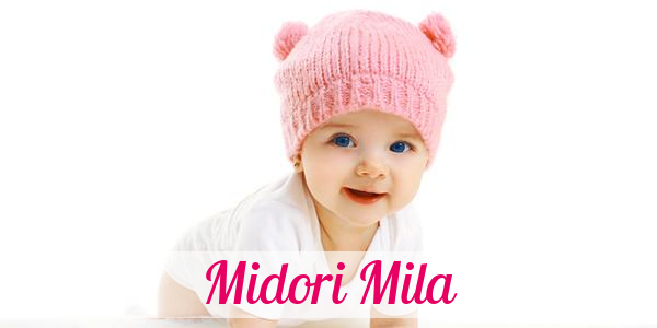 Namensbild von Midori Mila auf vorname.com