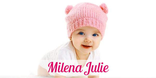 Namensbild von Milena Julie auf vorname.com