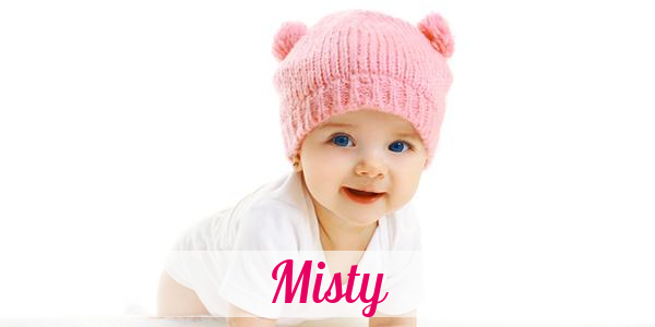 Namensbild von Misty auf vorname.com