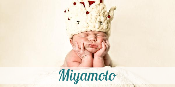 Namensbild von Miyamoto auf vorname.com