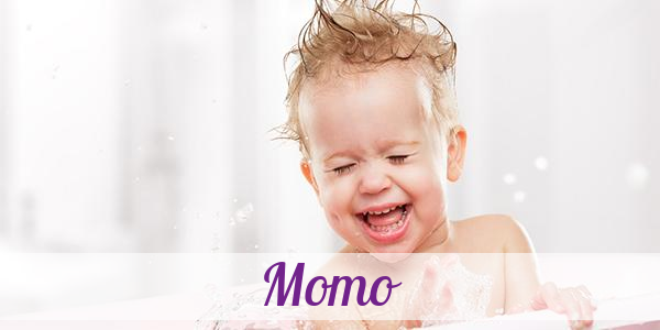 Namensbild von Momo auf vorname.com