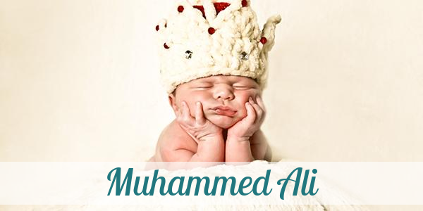 Namensbild von Muhammed Ali auf vorname.com