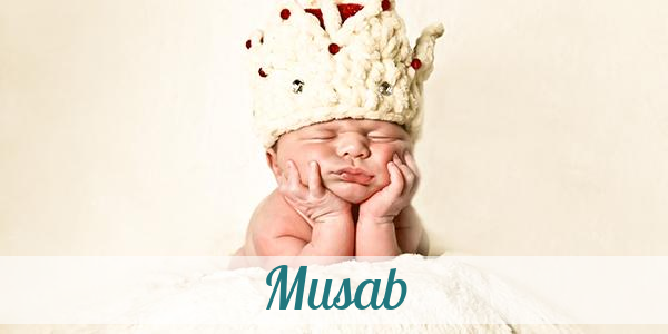 Namensbild von Musab auf vorname.com