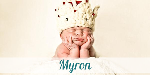 Namensbild von Myron auf vorname.com