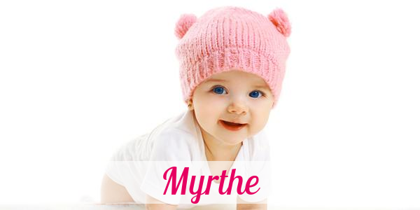 Namensbild von Myrthe auf vorname.com