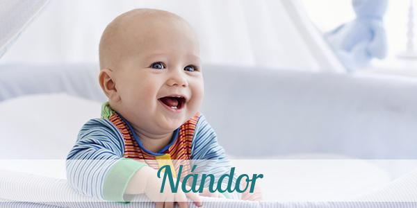 Namensbild von Nándor auf vorname.com