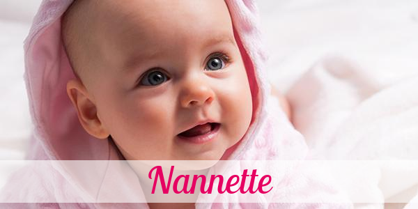 Namensbild von Nannette auf vorname.com