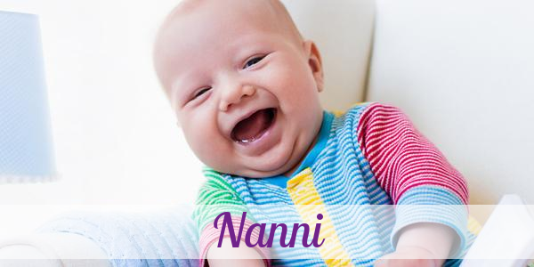 Namensbild von Nanni auf vorname.com