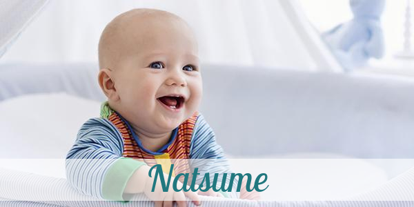 Namensbild von Natsume auf vorname.com