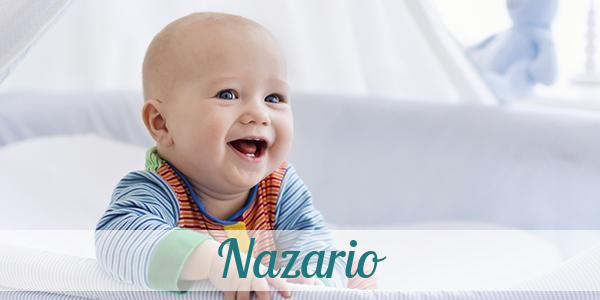 Namensbild von Nazario auf vorname.com