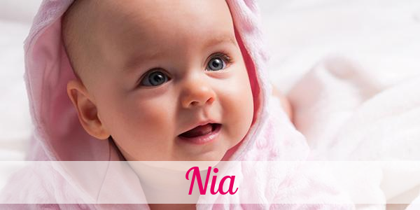 Namensbild von Nia auf vorname.com