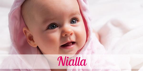 Namensbild von Nialla auf vorname.com