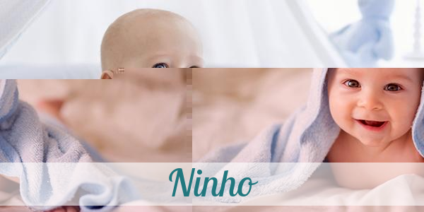 Namensbild von Ninho auf vorname.com