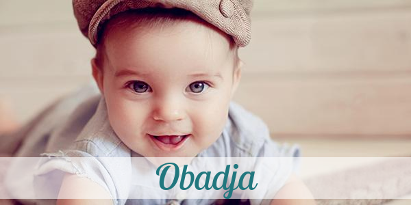 Namensbild von Obadja auf vorname.com