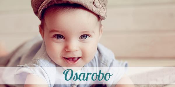 Namensbild von Osarobo auf vorname.com