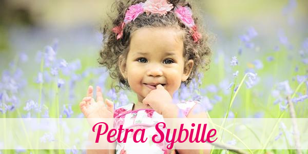 Namensbild von Petra Sybille auf vorname.com