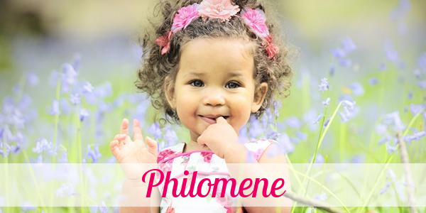 Namensbild von Philomene auf vorname.com
