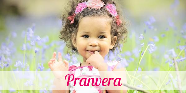 Namensbild von Pranvera auf vorname.com