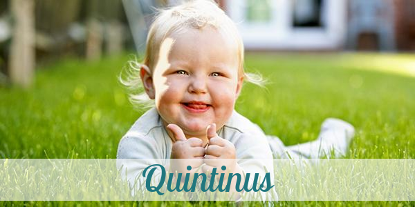 Namensbild von Quintinus auf vorname.com