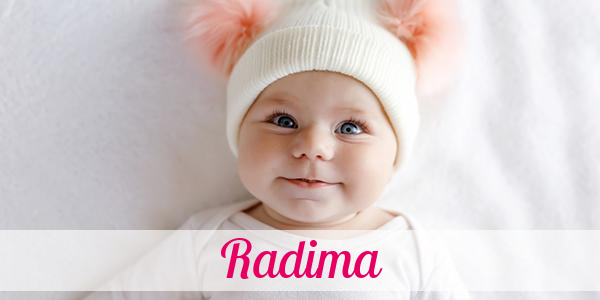 Namensbild von Radima auf vorname.com