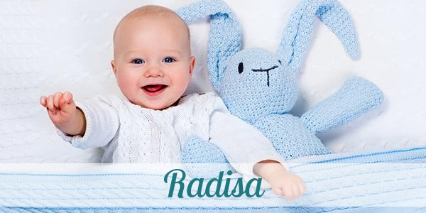 Namensbild von Radisa auf vorname.com