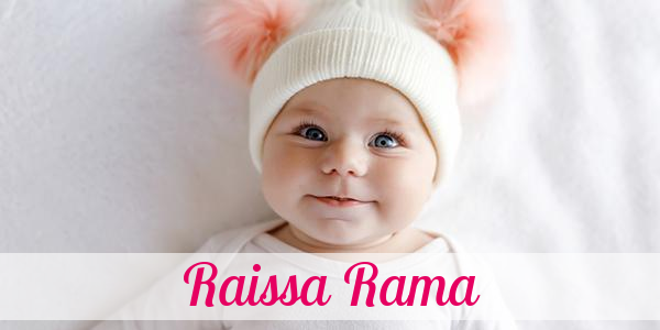 Namensbild von Raissa Rama auf vorname.com