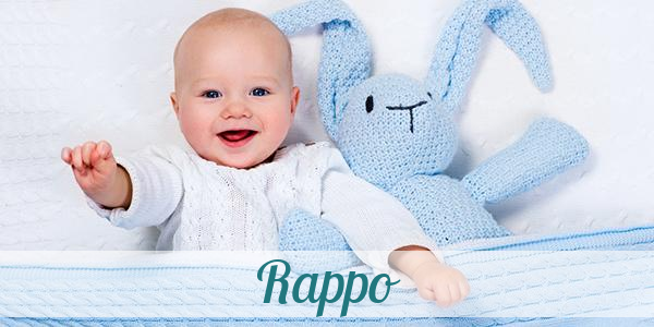 Namensbild von Rappo auf vorname.com