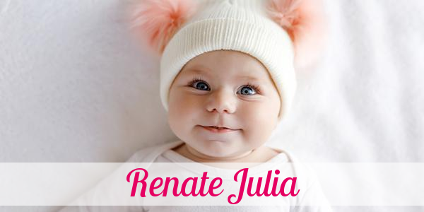 Namensbild von Renate Julia auf vorname.com