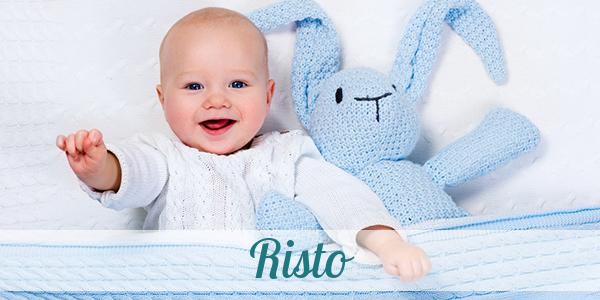 Namensbild von Risto auf vorname.com
