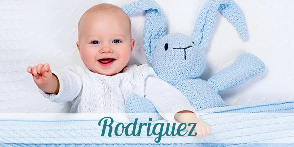 Namensbild von Rodriguez auf vorname.com