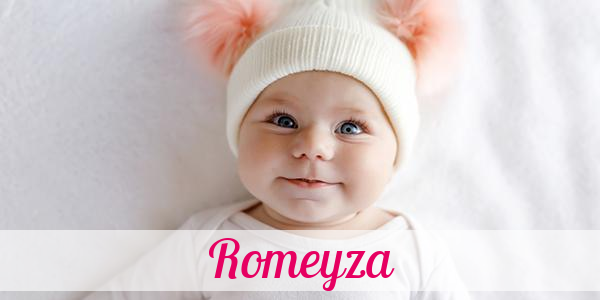 Namensbild von Romeyza auf vorname.com