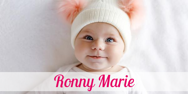 Namensbild von Ronny Marie auf vorname.com