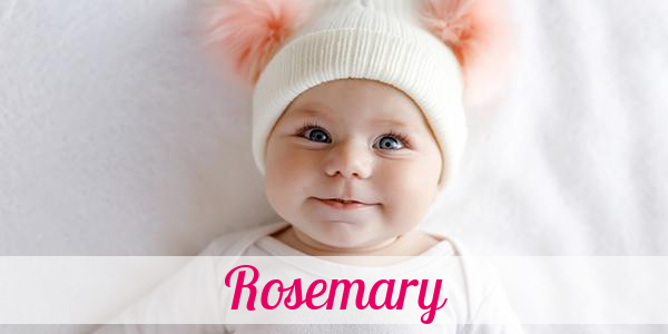 Namensbild von Rosemary auf vorname.com