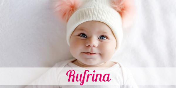 Namensbild von Rufrina auf vorname.com